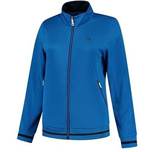 Dunlop Girl's Club Girls Knitted Jacket Tennis Shirt, Blauw, 140, blauw, 140 cm