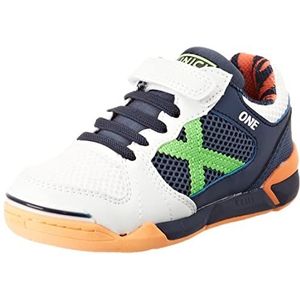 Munich One Kid VCO Sneakers voor kinderen, uniseks, Blauw 49, 27 EU