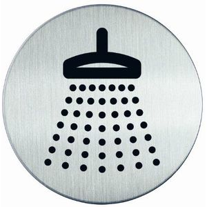 Durable Pictogram bord 83mm douche (Pack van 5)