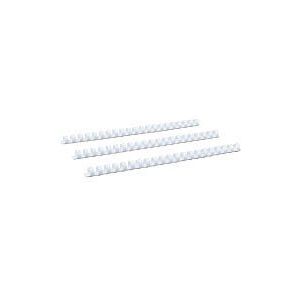 Renz Plastic bindruggen Amerikaanse verdeling, 21 ringen voor DIN A4, diameter 14 mm, wit