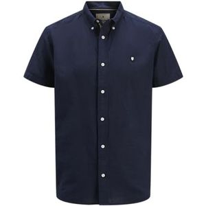 Overhemd - Korte Mouwen - Keperstof - Regular Fit