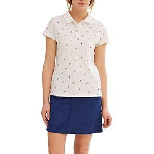 ESPRIT Dames T-Shirt, meerkleurig (White 2 101), XXL