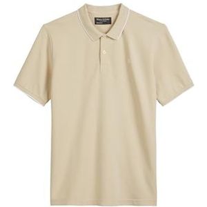 Marc O'Polo - Poloshirt - Pure Cachemere - Regular Fit - Contrasterende Details
