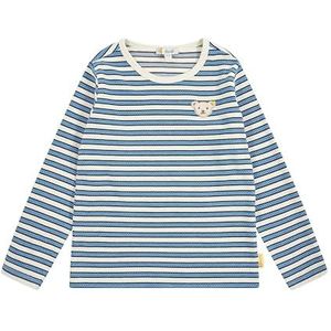 Steiff jongens t-shirt lange mouw, nebulas-blauw, 62