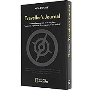 Moleskine National Geographic Traveller's Journal, groot, harde kaft (5 x 8,25)