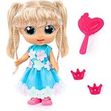 Pop City Girl met haar en accessoires, babypop, geeft kusjes en lacht, met accessoires en functies