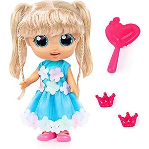 Pop City Girl met haar en accessoires, babypop, geeft kusjes en lacht, met accessoires en functies