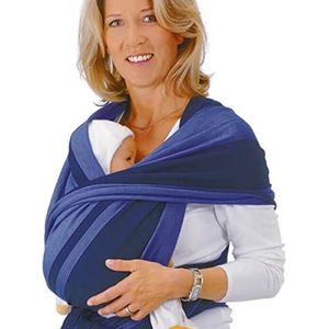 Hoppediz Geweven baby-draagdoek vanaf de geboorte, pasgeboren tot peuters, 100% katoen, Oslo 4,60 m