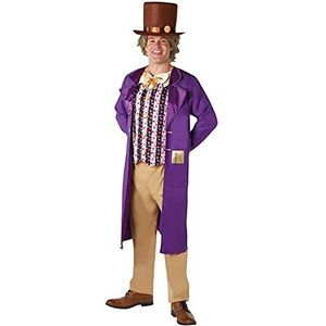 Rubie 's Officieel Willy Wonka en The Chocolate Factory Volwassen kostuum (medium)