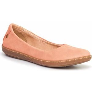 El Naturalista N5300 koraalrode ballerina's voor dames, Zalm, 40 EU Breed