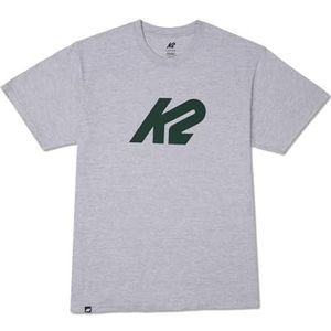K2 Snow Unisex T-shirt Loud and Proud T-shirt, Gray Heather, 20H3000