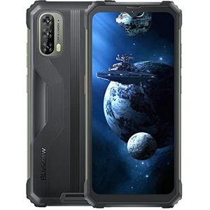 Blackview BV7100 Smartphone, onbreekbaar, 13.000 mAh, accu, 33 W, snel opladen, IP68/IP69K robuuste mobiele telefoon, waterdicht, Android 12 Helio G85 6 GB + 128 GB, 6,58 inch FHD+, 12 MP camera, GPS