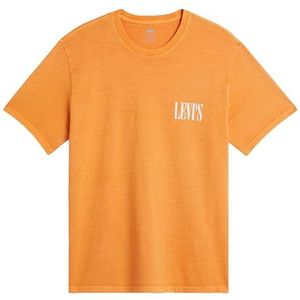 Levi's - RELAXED FIT TEE - T-shirt - Oranje - Met Logo-opschrift