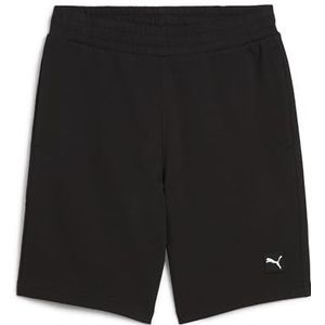 Puma - Essentials Elevated - Shorts - Zwart - 75% Katoen, 25% Gerecycled Katoen, UPF-Technologie