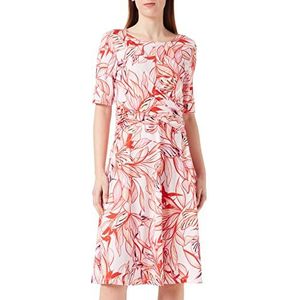 Gerry Weber Dames 180023-35021 jurk, lila/roze/rood/oranje print, 34, lila/roze/rood/oranje opdruk, 34