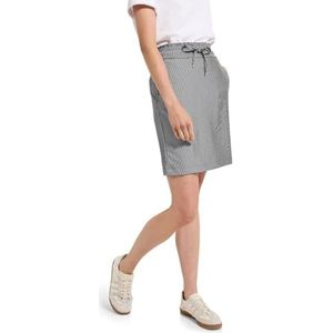 Cecil - Seersucker Rok - Groen - Dames - Knielang