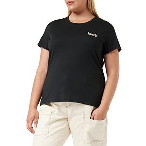 Levi's dames T-shirt The Perfect Tee, BLACKS (17369-1760), XS