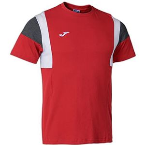 Joma T-shirt merk model korte mouwen comfort III rood