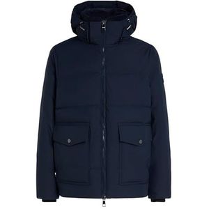 Tommy Hilfiger Heren ROCKIE UTILITY HOODED JACKET MW0MW37125 Andere jassen, blauw, L, Blauw (Woestijnhemel), L