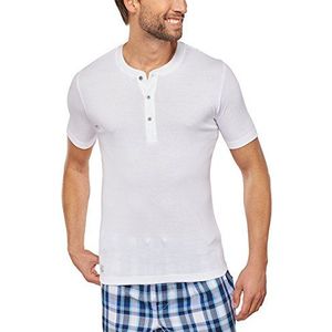 Schiesser pyjama voor heren, wit (wit 100), L