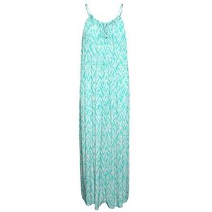 VERO MODA VMCLAIRE MENNY Singlet Maxi Jurk WVN GA Jurk, Limpet Shell/AOP: Claire, L, Limpet Shell/Aop: claire, L