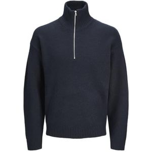 Jack&Jones Jorollie Knit Half Zip Sn, sky captain, M