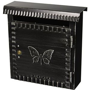Vigor Blinky 27340-10 brievenbus kleine antieke look Smeedijzeren 22 x 8 x 25 cm