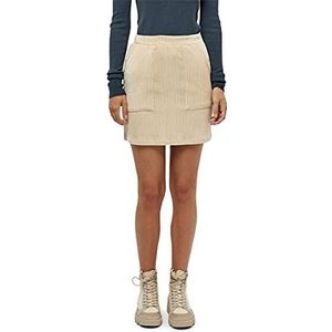 DESIRES Dames Britt Skirt, Oyster Gray, XL