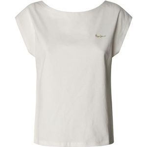 Pepe Jeans Alice T-shirt voor dames, wit(wit), M