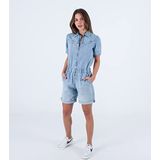 Hurley - Oceancare - Denim Playsuit - 100% Biologisch Katoen