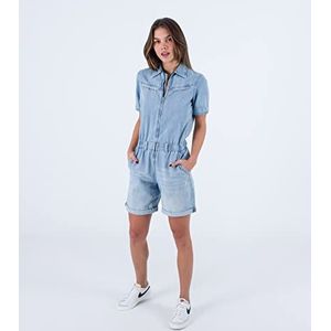 Hurley - Oceancare - Denim Playsuit - 100% Biologisch Katoen