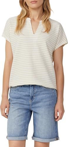 T-shirt - Gestreept - Polyestermix - Comfortabel - Relaxte Pasvorm