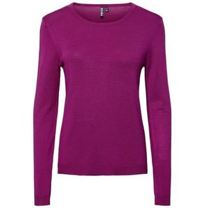 PIECES Pcsonja Ls Knit Noos Bc Pullover, festival fuchsia, XS