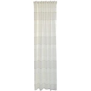 Homing Gordijn gestreept | natuur beige | gerecycled | woonkamer decoratief