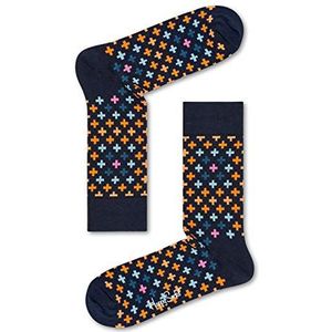 Happy Sock Damessokken Plus, blauw (blau 6001), 36-40, per stuk