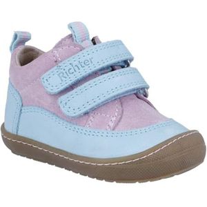 Richter Kinderschoenen baby meisjes maxi eerste loopschoen, turquoise/cameo, 19 EU, Turquoise Cameo, 19 EU