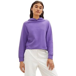 TOM TAILOR Denim Sweatshirt voor dames, 32255 - Lilac, M