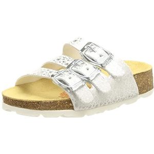 Superfit Pantoffels met voetbed voor meisjes, wit 1030, 28 EU