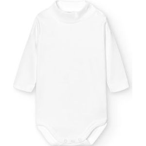 BABIDU Babybody, coltrui, lange mouwen, 100% katoen, zacht babybody, ademend, hypoallergeen, voor de gevoelige huid, uniseks kleding voor pasgeborenen en meisjes