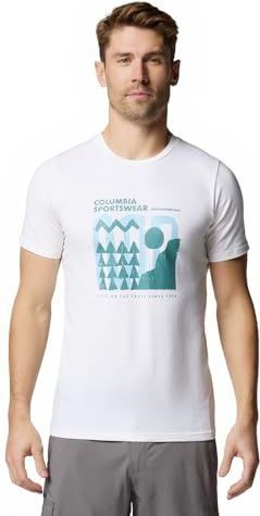Columbia - Sun Trek™ Graphic T-shirt - Wit - Korte Mouwen
