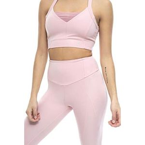 Shambhala Barcelona BH/sportbeha van gerecycled polyester voor dames, roze, extra klein.