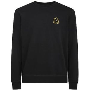 GIL S.R.L. Roma LUPA 3D Sweatshirt Zwart Man XS, zwart., XS