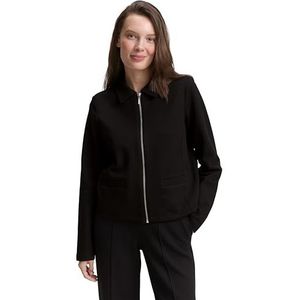 TOM TAILOR Damesblazer, 14482 - Deep Black, XXL
