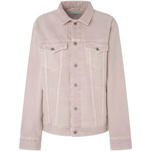 Pepe Jeans Heren Pinners Clrd jas, roze (Ash Rose Pink), S, Roze (Ash Rose Roze), S