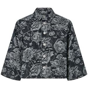 Pcmarosa - Spijkerblouse - Denim - 3/4-mouwen - Knoopsluiting