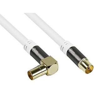 SmartFLEX IEC (m) - IEC (v) coaxkabel / haaks - 30 meter