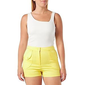 Love Moschino Casual shorts voor dames, geel, 44 NL