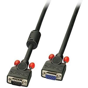 LINDY 36393 VGA-kabel M/F, zwart 2 m