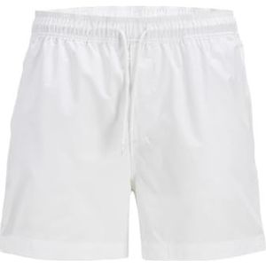 JACK & JONES Heren Jpstmaui Jjswim Tape AKM, wit, XS