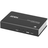 Aten VS182B-AT-G 2-poorts Hdmi-splitter Zwart